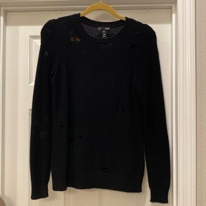 Aqua Cashmere Sweater